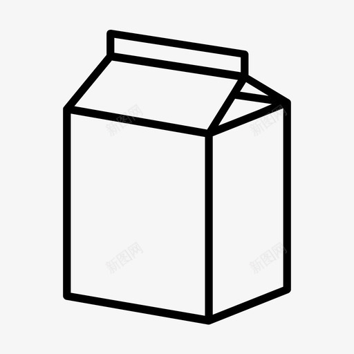 包装容器果汁图标svg_新图网 https://ixintu.com 产品 包装 容器 果汁 水 液体 牛奶