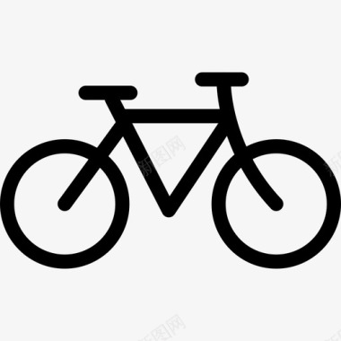 自行车健身骑行图标图标