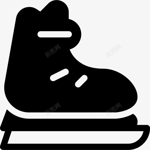 冰球溜冰鞋格斗游戏图标svg_新图网 https://ixintu.com 体育实心图标 保存 冰球 冰球棒 冰球溜冰鞋 大满贯 格斗 游戏 运动