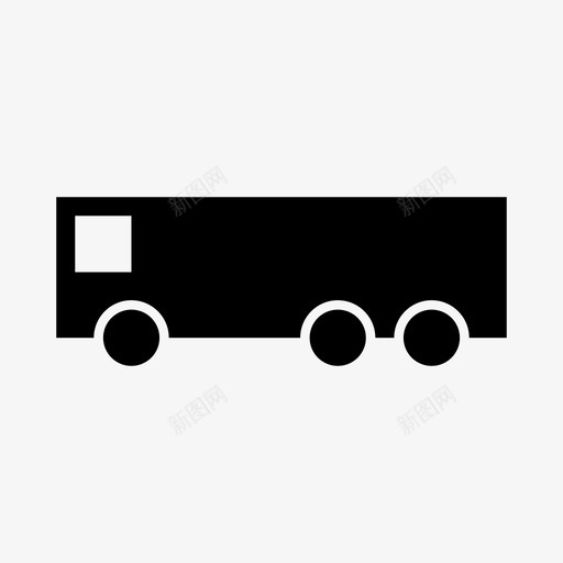 卡车交通运输图标svg_新图网 https://ixintu.com 交通 卡车 车辆 运输 运输车和卡车