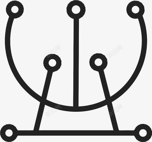 和谐抽象平衡图标svg_新图网 https://ixintu.com 和谐 对称 平衡 抽象 符号