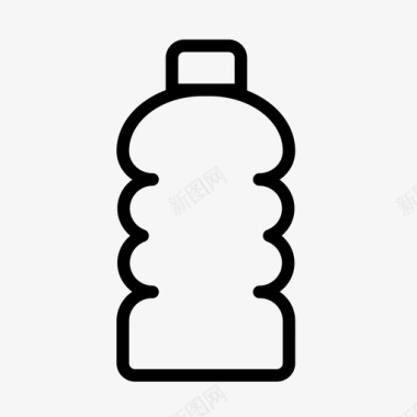 瓶子饮料环保图标图标