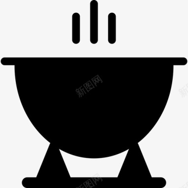 烹调煮沸煮锅图标图标