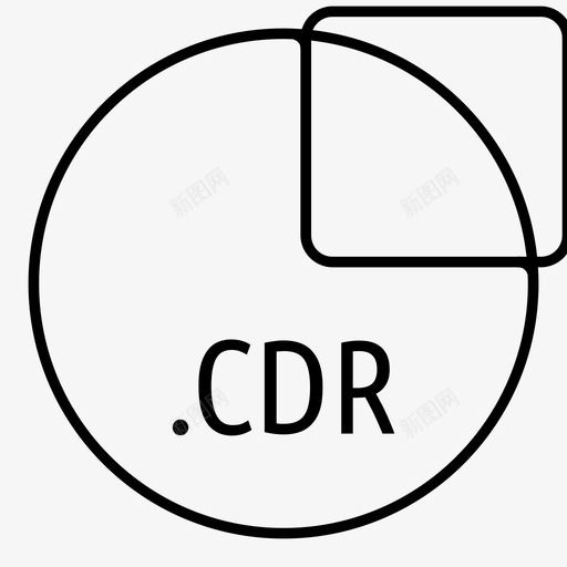 cdr文件类型图标svg_新图网 https://ixintu.com cdr文件 图形 圆圈 扩展名 数据 文件格式圆圈 格式 类型 隐藏