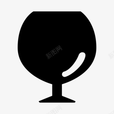 酒杯社交红酒图标图标