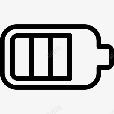 中电池能量电池电量表图标图标