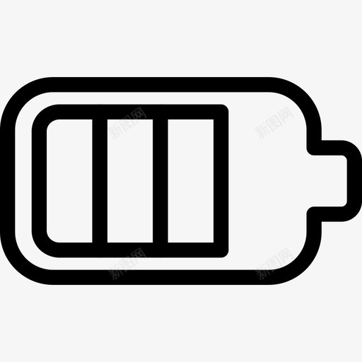 中电池能量电池电量表图标svg_新图网 https://ixintu.com 中电池 电池电量表 能量