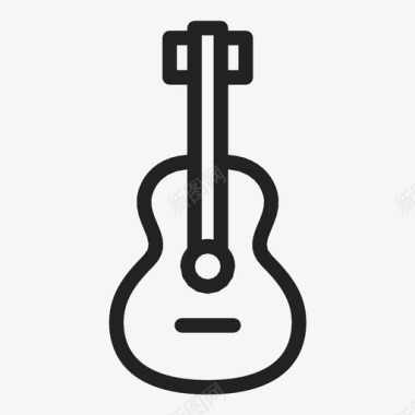 西班牙吉他表演音乐图标图标