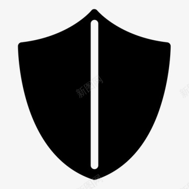 盾牌盔甲守卫图标图标