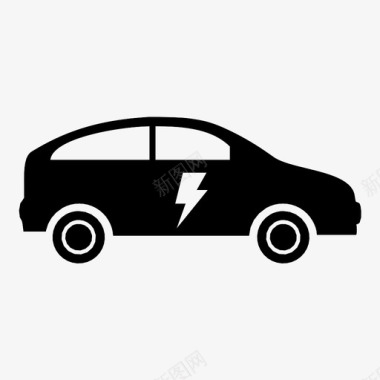 电动汽车特斯拉汽车生态汽车图标图标