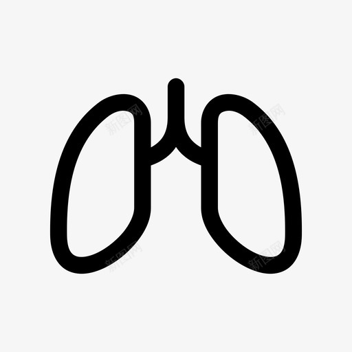 肺护士医学图标svg_新图网 https://ixintu.com 保健 健康 医学 医院 呼吸 心血管系统 护士 肺 胸部