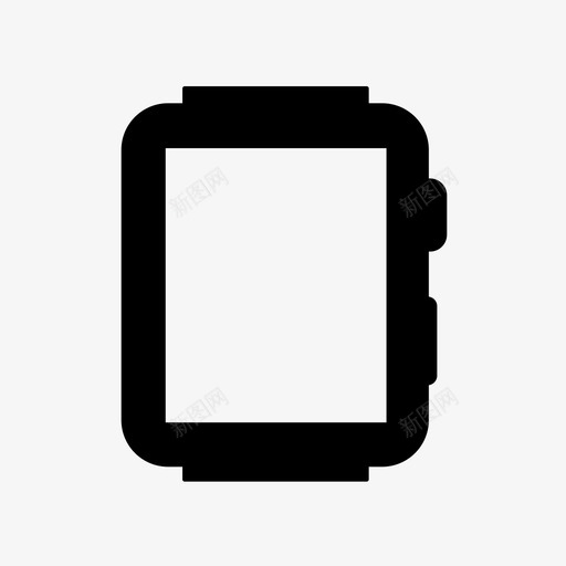手表计时计时器图标svg_新图网 https://ixintu.com 手表 报时 时钟 空白 空白手表 苹果 计时 计时器 配件