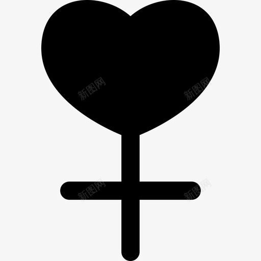 女性心脏体征心跳图标svg_新图网 https://ixintu.com 体征 女性心脏 心跳