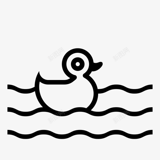 鸭子旅行时间图标svg_新图网 https://ixintu.com 夏天 岛 旅行 时间 橡皮鸭子 海 游泳 游泳池 边 鸭子