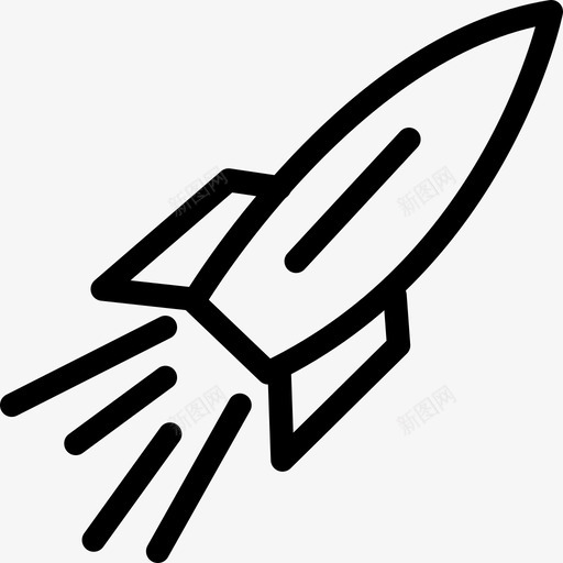 火箭飞机导弹图标svg_新图网 https://ixintu.com 人造卫星 宇宙飞船 导弹 火箭 飞机