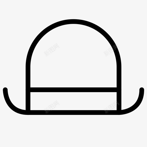 圆顶礼帽英式覆盖图标svg_新图网 https://ixintu.com 上衣 书呆子 圆顶礼帽 旧 男士 英式 覆盖