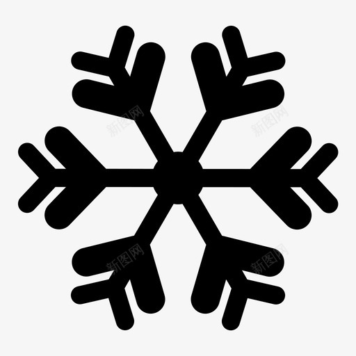 寒冷的冬天寒冷的天气图标svg_新图网 https://ixintu.com 寒冷的冬天 寒冷的天气