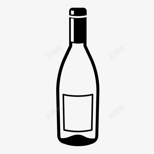 葡萄酒红酒葡萄图标svg_新图网 https://ixintu.com byo 白葡萄酒 红酒 葡萄 葡萄酒 酒瓶 酒精 饮料 饮料和饮料容器 香槟
