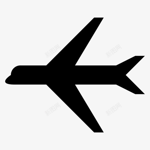 飞机旅行旅行者图标svg_新图网 https://ixintu.com 旅行 旅行者 运输 运输方式 飞机 飞行