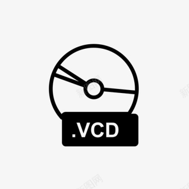 vcd文件程序文件行图标图标