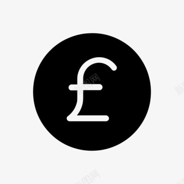 货币商店英镑图标图标