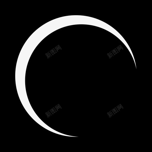 月食眼镜下一次月食图标svg_新图网 https://ixintu.com 下一次月食 什么是月食 日食 月食 看月食 眼镜 趋势