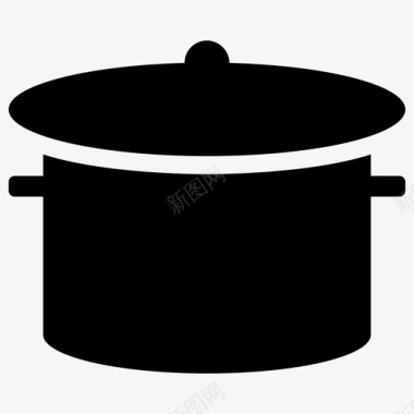 瓦罐砂锅烹饪锅图标图标