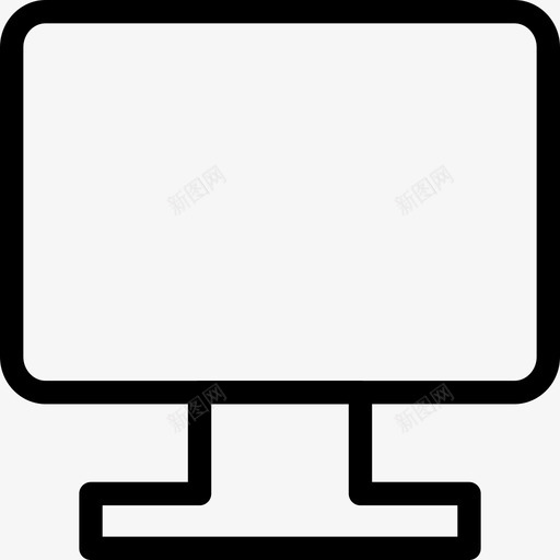 显示器桌面lcd图标svg_新图网 https://ixintu.com lcd led 屏幕 显示器 桌面