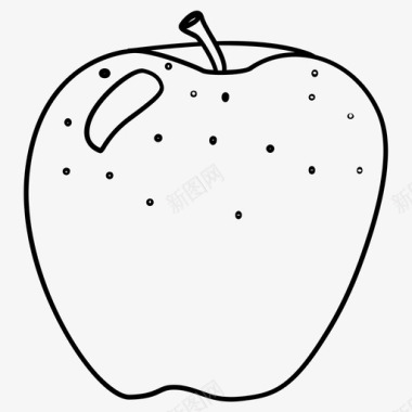 苹果吃教育图标图标