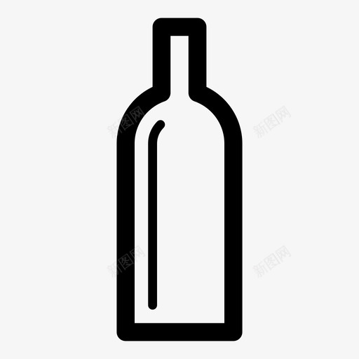 采购产品瓶子酒饮料图标svg_新图网 https://ixintu.com 伏特加 厨房 葡萄酒 装配 酒 采购产品瓶子 食物 饮料