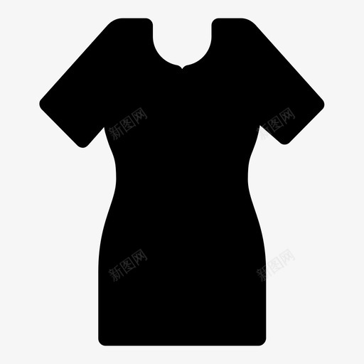 服装时装单件图标svg_新图网 https://ixintu.com 单件 夏季 时装 服装 款式 购物