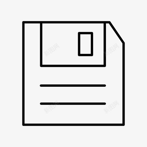 软盘软盘驱动器保存图标svg_新图网 https://ixintu.com 传送 保存 软盘 软盘驱动器