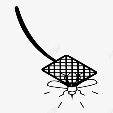 蚊子黄热病病毒图标图标