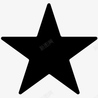 星星最爱最爱的标志图标图标