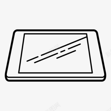 平板电脑触摸屏技术图标图标