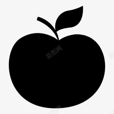 苹果坏苹果食物图标图标
