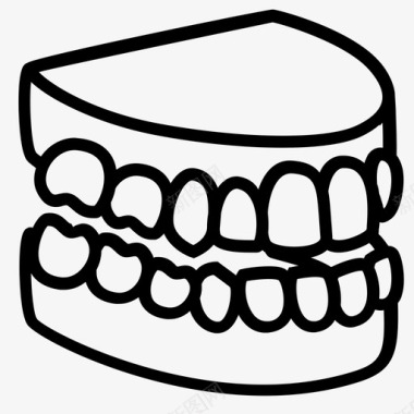 假牙口腔牙齿图标图标