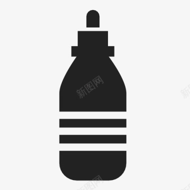 塑料瓶容器饮料图标图标