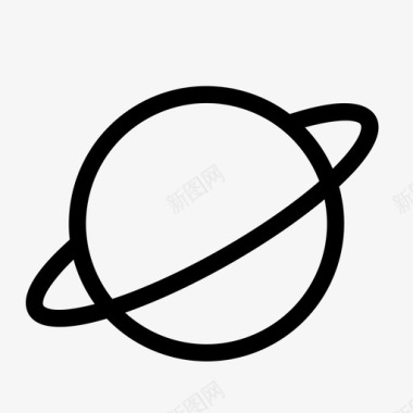 行星天文学天体图标图标