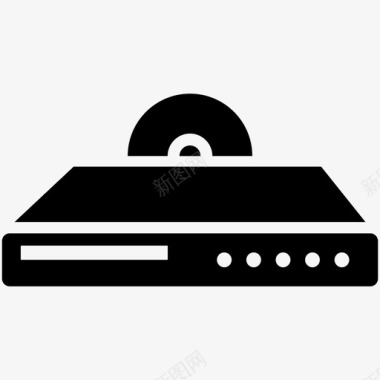dvd播放机cd播放机电子设备图标图标