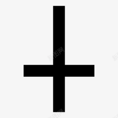圣彼得十字架撒旦买家图标图标
