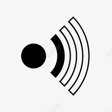 音量声音声音指示器图标图标
