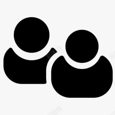 人夫妇搭档图标图标