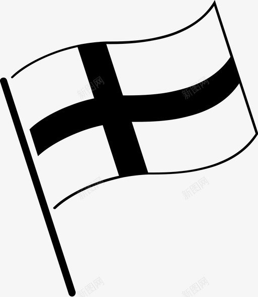 芬兰国旗符号代表图标svg_新图网 https://ixintu.com 代表 国家旗帜 国家符号 国籍 地点 标签 欧洲国旗 符号 芬兰 芬兰国旗