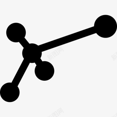 分子结构科学家图标图标