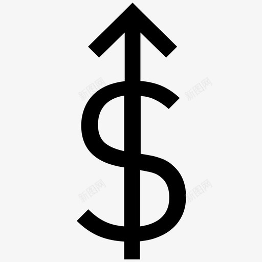通货膨胀上涨货币图标svg_新图网 https://ixintu.com 上涨 增加 成本 支出 消费者 美元 财务 货币 通货膨胀