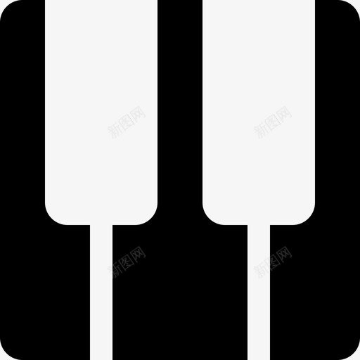 钢琴键音频音乐图标svg_新图网 https://ixintu.com 乐器 多媒体 歌曲 钢琴键 音乐 音频