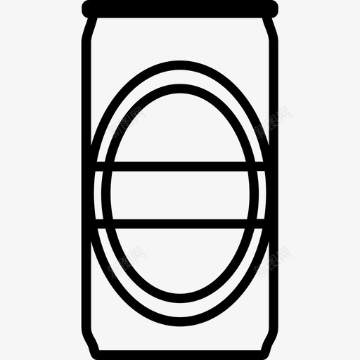 啤酒罐酒圆筒图标svg_新图网 https://ixintu.com 储存 啤酒罐 圆筒 标签 酒 饮料 饮用饮料