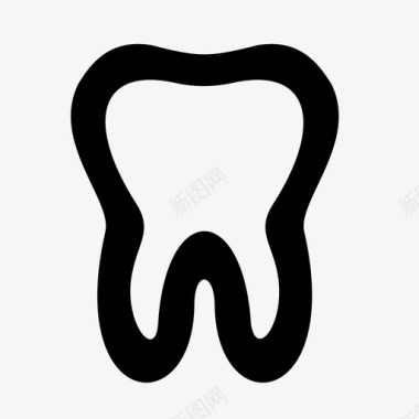 牙齿牙膏口腔图标图标