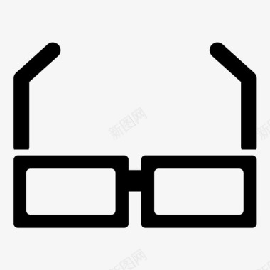眼镜光学处方图标图标